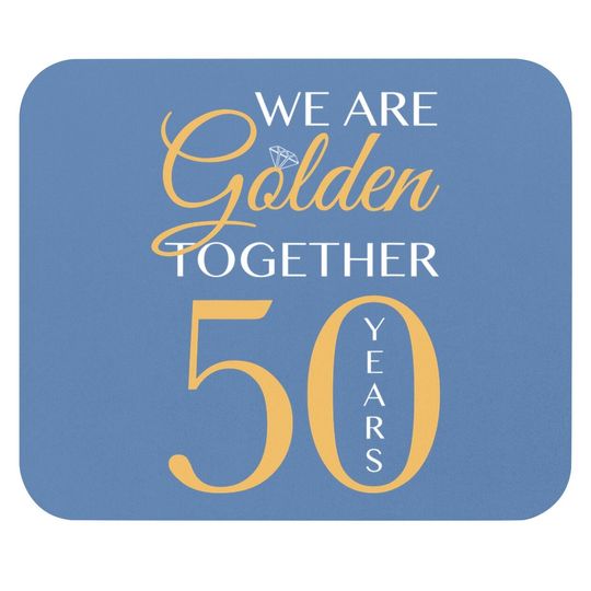 Romantic Mouse Pad For Couples - 50th Wedding Anniversary Premium Mouse Pad