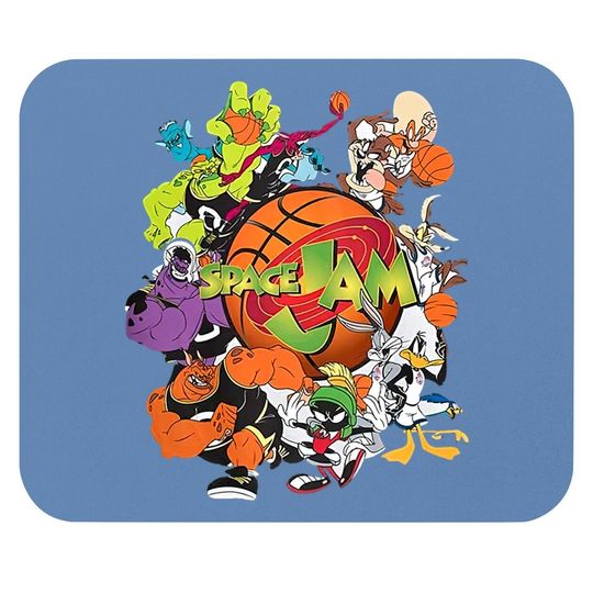 Space Jam Tune Squad Marvin & Bugs Bunny Mouse Pad