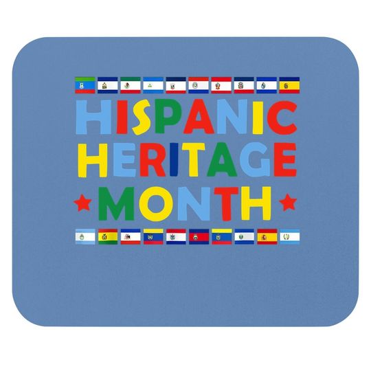 Hispanic Heritage Month 2021 Mouse Pad