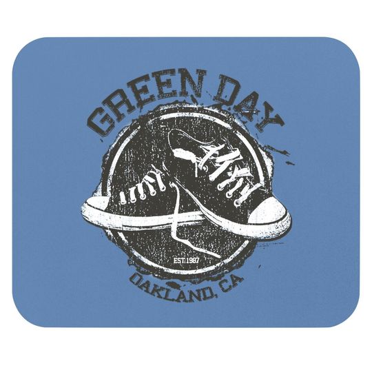 Green Day Converse 2 Mouse Pad