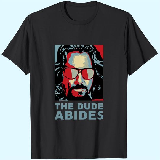 The Big Lebowski The Dude Abides Man Unisex Tshirt