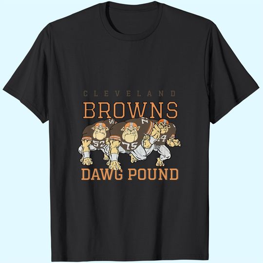 Dawg Pound Retro Cleveland Browns T-Shirts