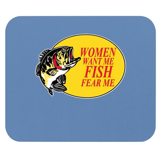 Discover Fishing Humor Funny Sarcasm Mouse Pads
