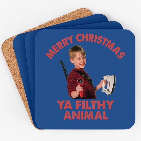 Home Alone Kevin Mccallister Smile Face Coaster
