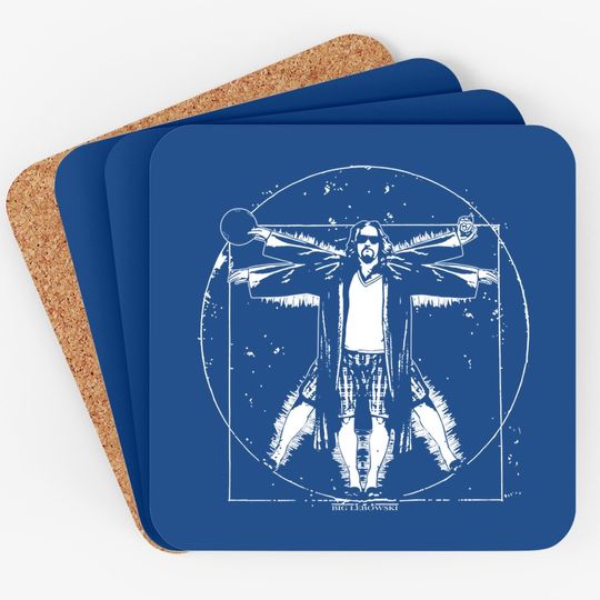 Ripple Junction The Big Lebowski Vitruvian Adult Coaster