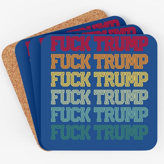 Anti Trump Anti Republican Offensive Political Coaster