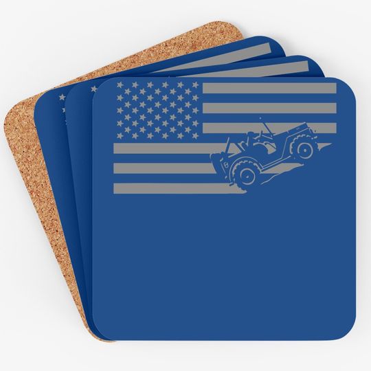 Jeep Dad American Off Roading Coaster