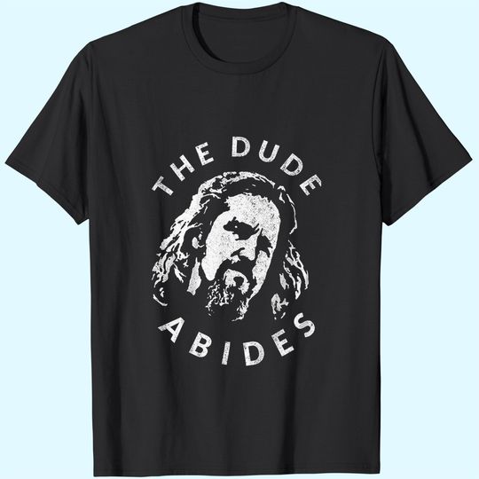 The Big Lebowski The Dude Abides  Unisex Tshirt