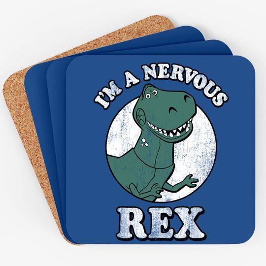 Pixar Toy Story I'm A Nervous Rex Dinosaur Coaster