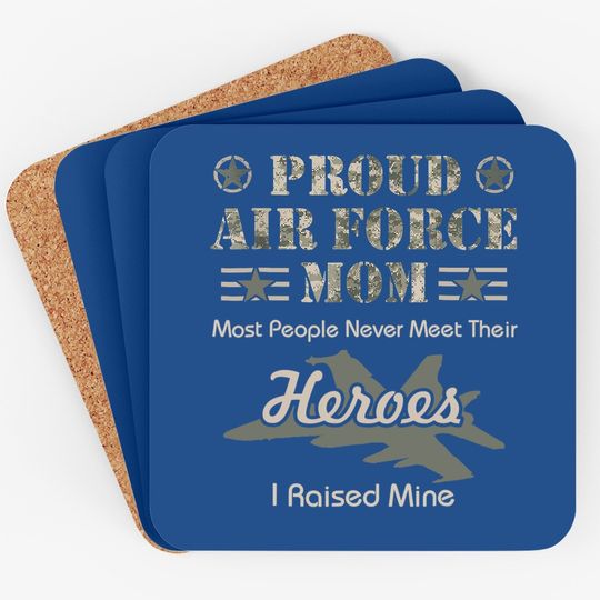 Proud Air Force Mom Coaster