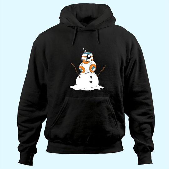 Snowman Robot On Snowman Essential Hoodies