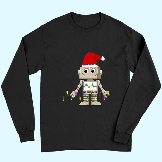 Christmas Robot Essential Long Sleeves