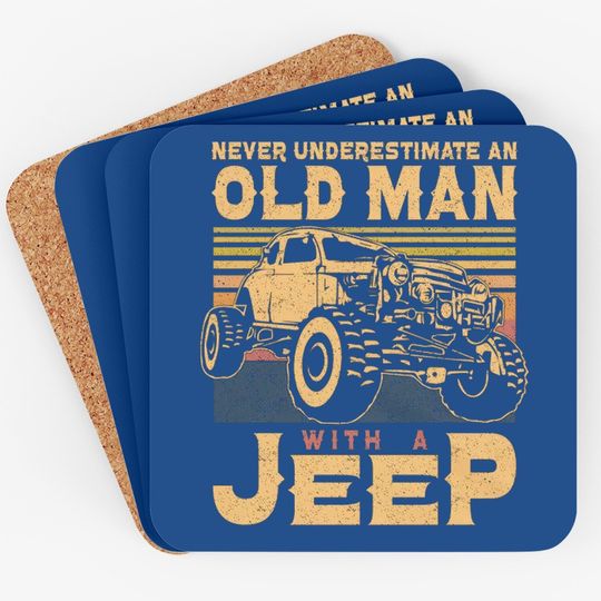 Old Man With A Jeep Coaster