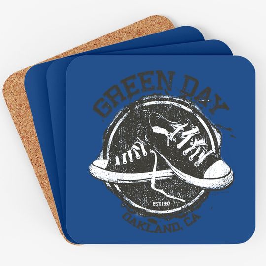 Green Day Converse 2 Coaster