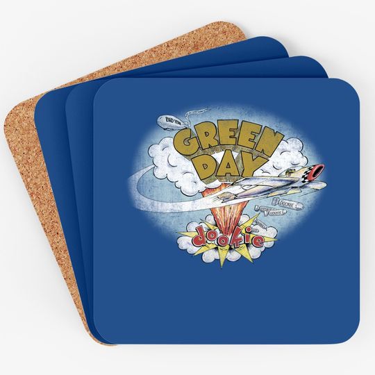 Green Day Dookie Album Cover Rock Music Punk Coaster