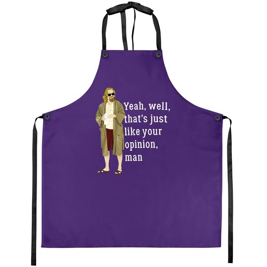 The Big Lebowski The Dude Yeah Apron
