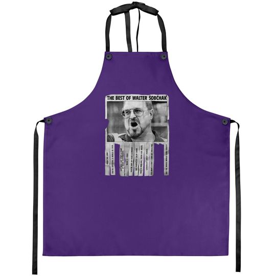 The Big Lebowski Walter Best Of Quotes Flyer Apron