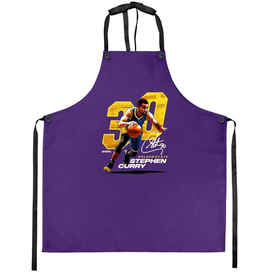 500 Level Steph Curry Golden State Basketball Apron