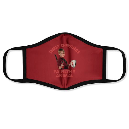 Home Alone Kevin Mccallister Smile Face Face Mask