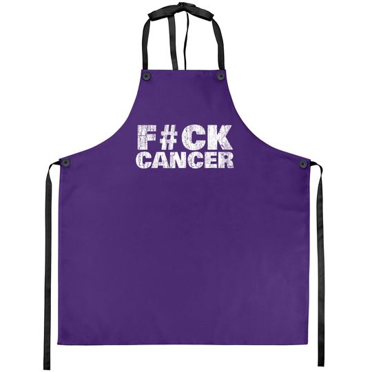 Fck Cancer Cancer Sucks Apron