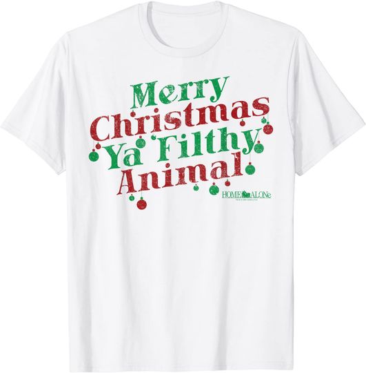 Home Alone Merry Christmas Ya Filthy Animal T-Shirt