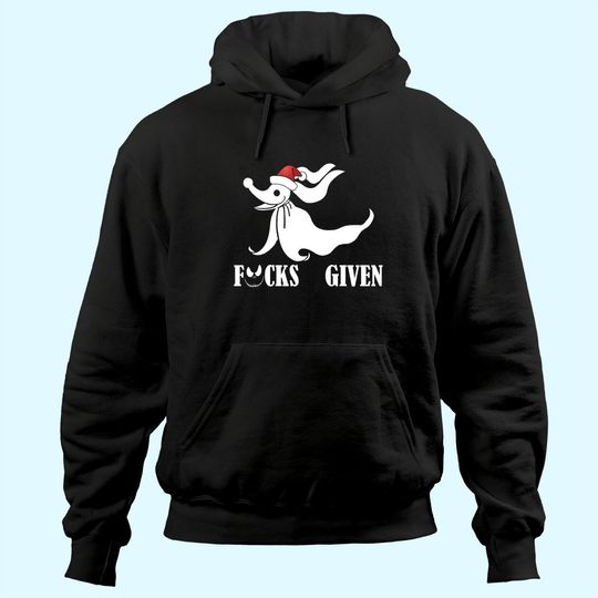 F.u.c.k Given Zero Nightmare Before Christmas Santa Hat Hoodies
