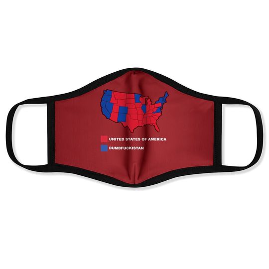 Conservative Dumbfuckistan Republican Election Face Mask