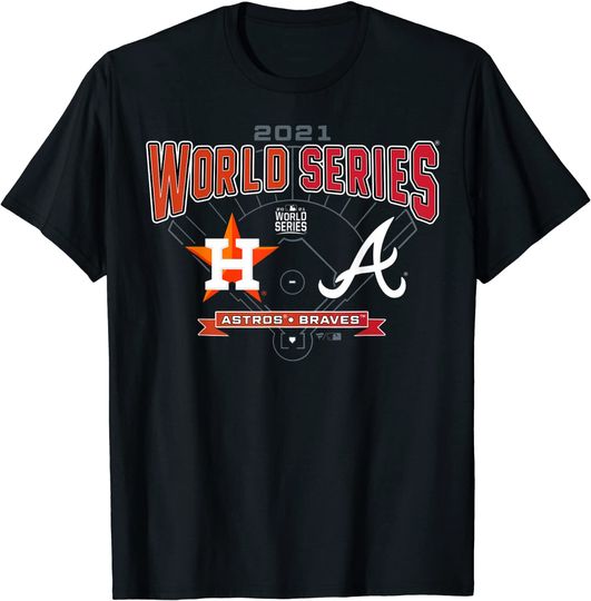 Astros vs Braves 2021 World Series T-Shirt