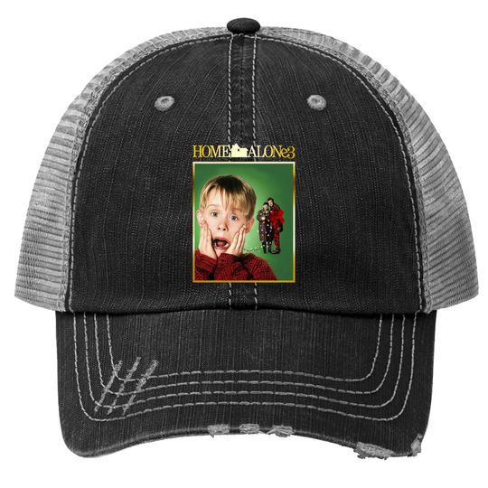Home Alone Kevin Mccallister Surprise Merry Art Trucker Hat