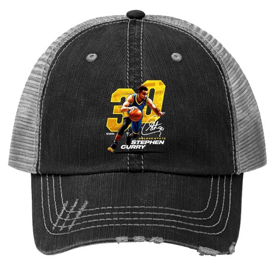 500 Level Steph Curry Golden State Basketball Trucker Hat