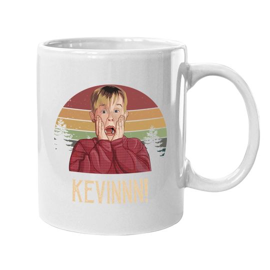Home Alone Kevin Mccallister Kevinnn! Circle Coffee Mug