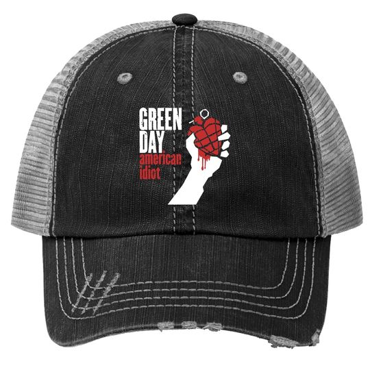 Green Day American Idiot Trucker Hat