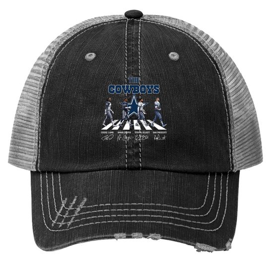 Dallas Cowboys Walking Road Trucker Hat