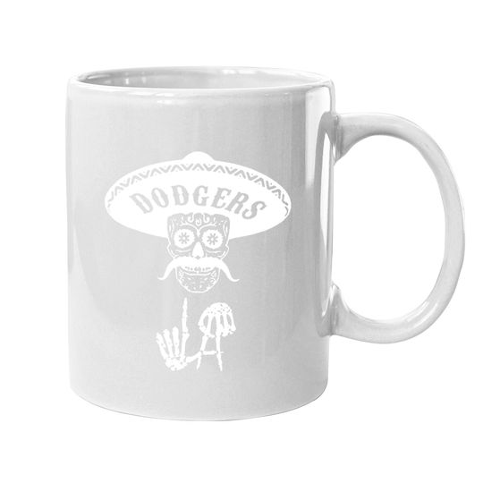 Skull Dodgers Coffee Mug