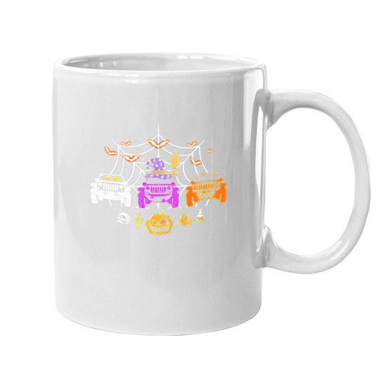 Discover Halloween Jeep Coffee Mug