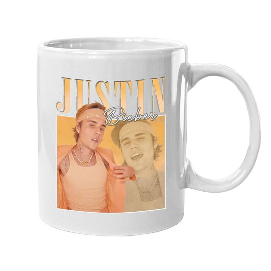 Vintage Justin Bieber Homage Coffee Mug