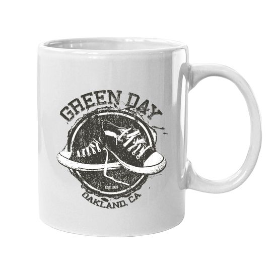 Green Day Converse 2 Coffee Mug