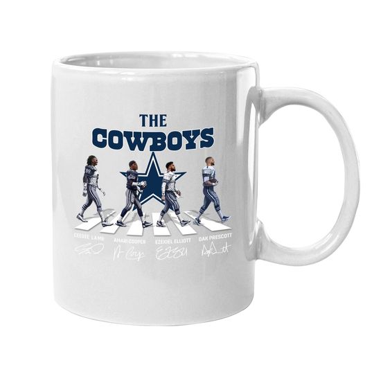 Dallas Cowboys Walking Road Coffee Mug