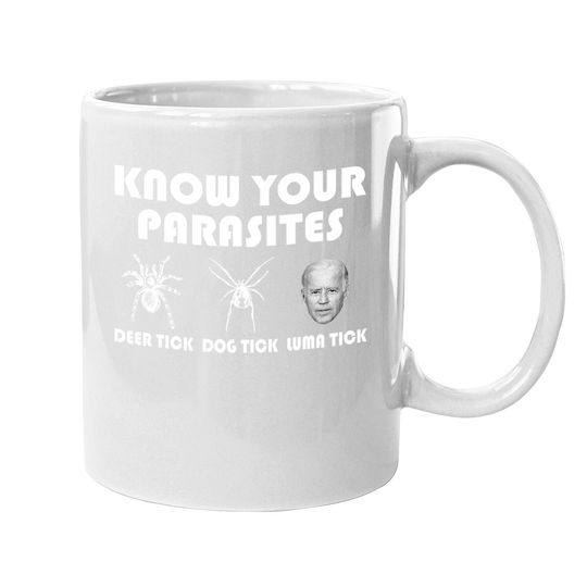Know Your Parasites - Anti Joe Biden Sucks Funny Political Coffee  mug