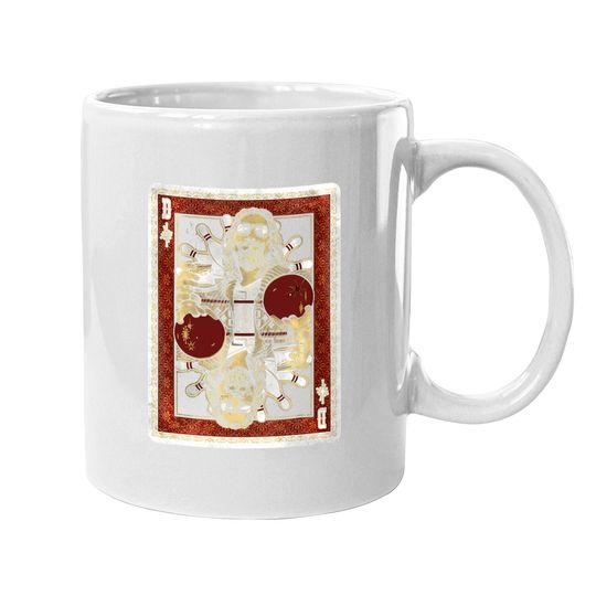 The Big Lebowski The Dude Abides Playing Card Coffee Mug