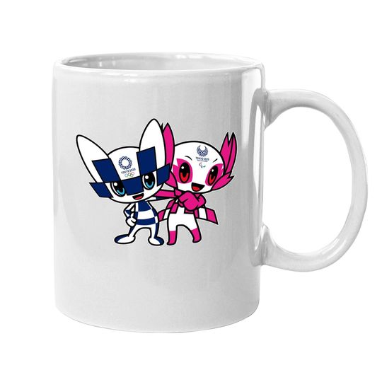 Yasefs Hrshen Miraitowa Tokyo Olympics Coffee Mug