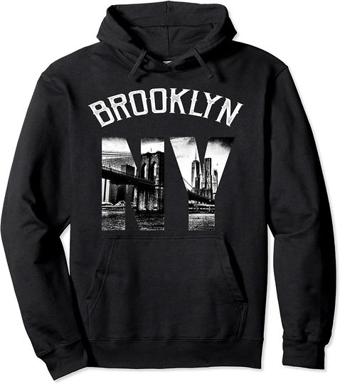 Brooklyn New York Skyline Hoodie: Brooklyn Sweatshirt