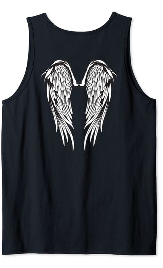 Wings #2 On The Back Side Angel Tank Top