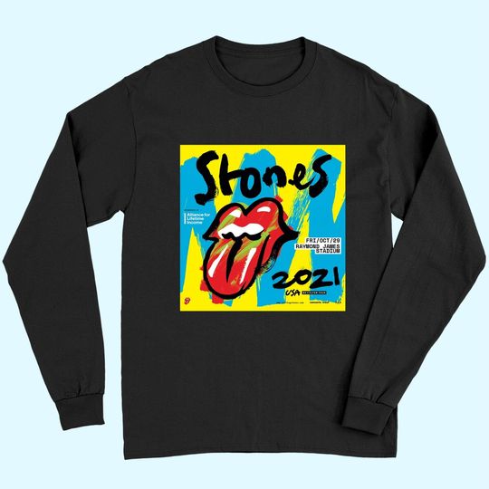 The Rolling Stones 2021 Tour Long Sleeves