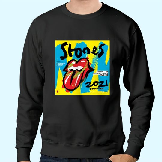 The Rolling Stones 2021 Tour Sweatshirts