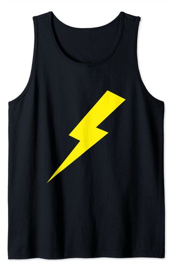 Discover Yellow Print Tank Top