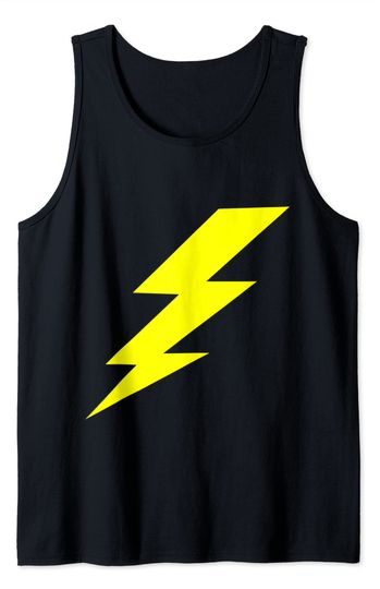 Discover Yellow Lightning Tank Top