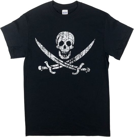 One Piece Jolly Roger T-shirt Pirate Flag Jolly Roger Calico Jack