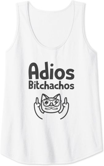 Cat Middle Finger Tank Top
