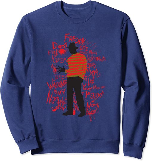 Nightmare on Elm Street Freddy Don't Fall Asleep Sweatshirt
